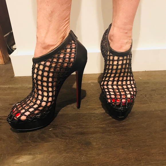 Louboutin caged heels Clearance
